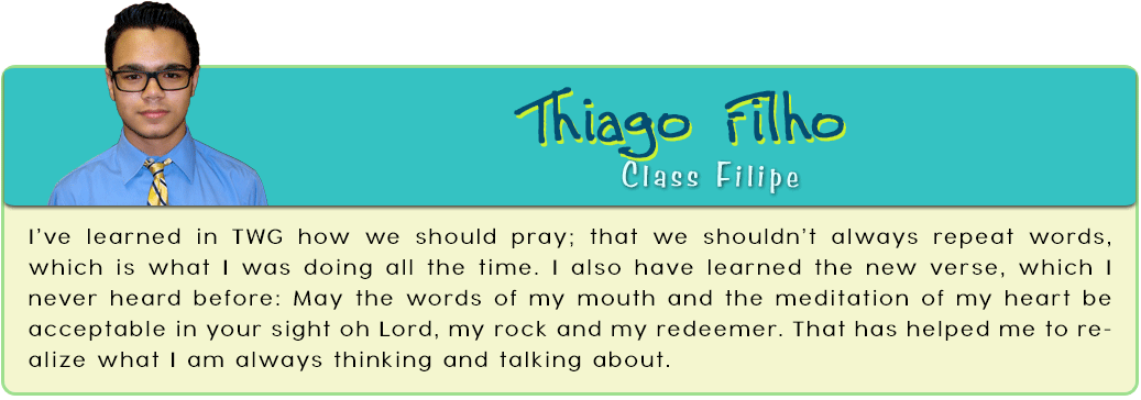 Thiago Testimony